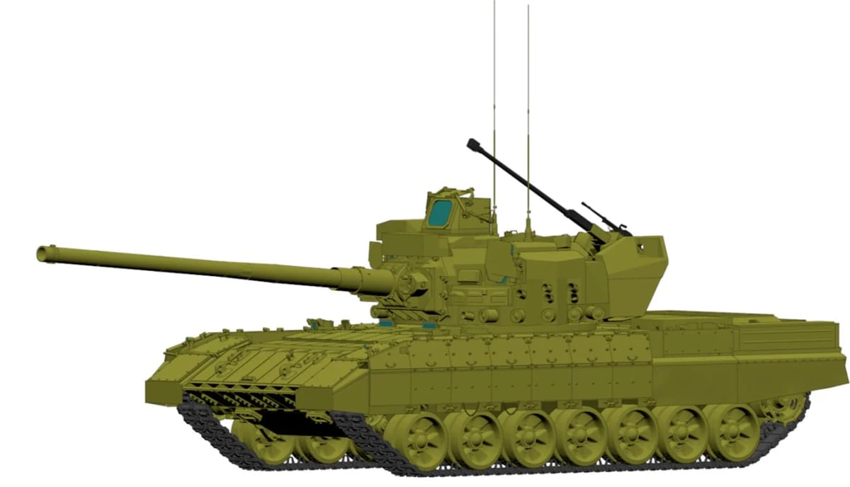 T-95 3D çizimi