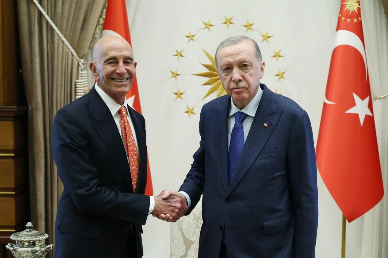 ABD'nin Ankara Büyükelçisi Tom Barrack'tan Cumhurbaşkanı Erdoğan'a teşekkür