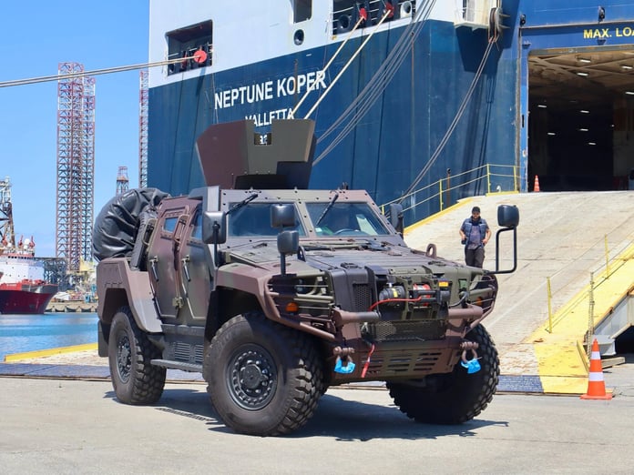 Türkiye'nin en büyük zırhlı kara aracı ihracatında ilk sevkiyat yapıldı