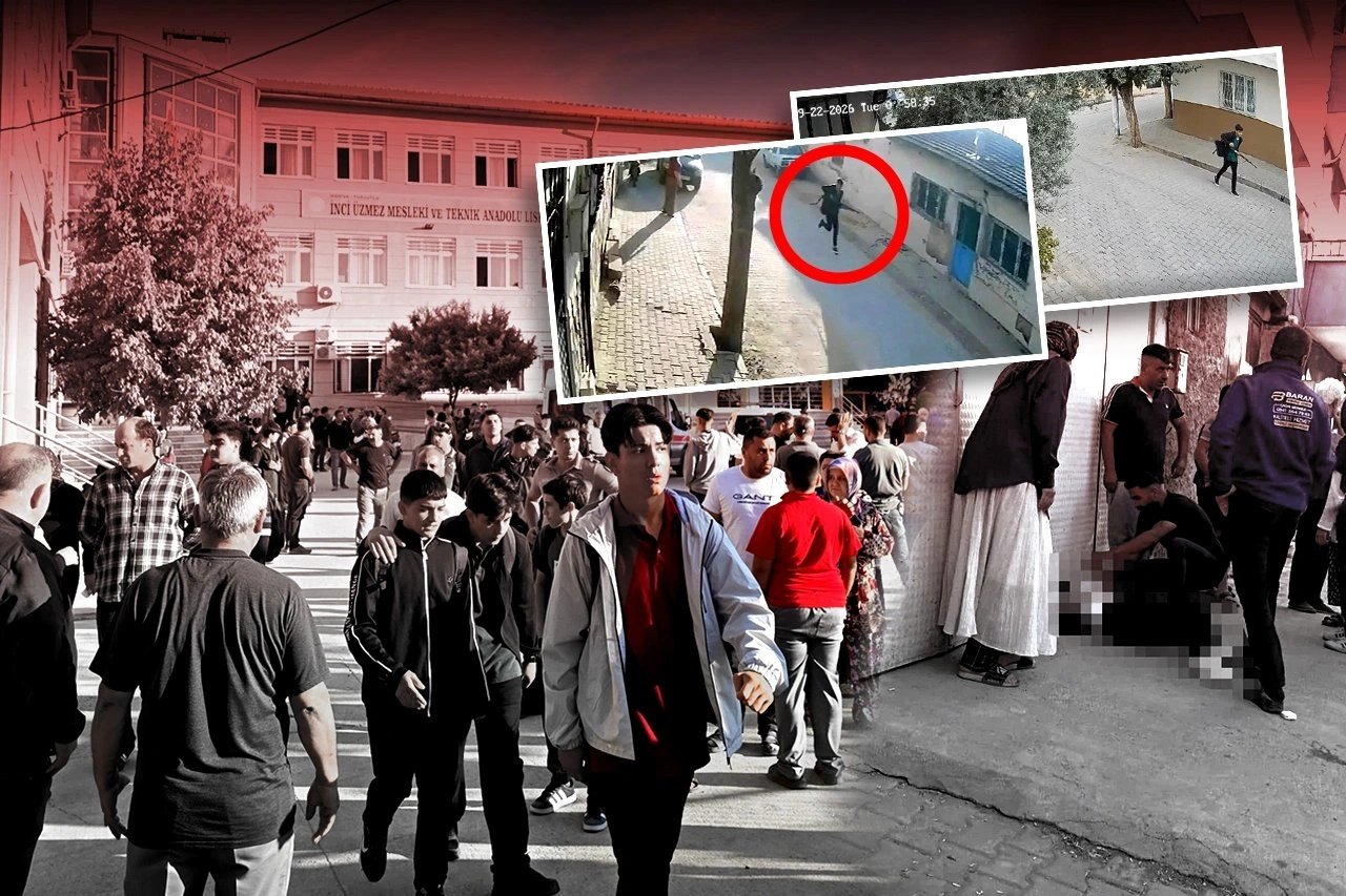 Manisa'da bir lise yakınlarında silahlı saldırı: 2'si ağır 11 yaralı