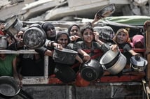 Soykırımın hedefindeki Gazzeliler açlıktan ölüyor