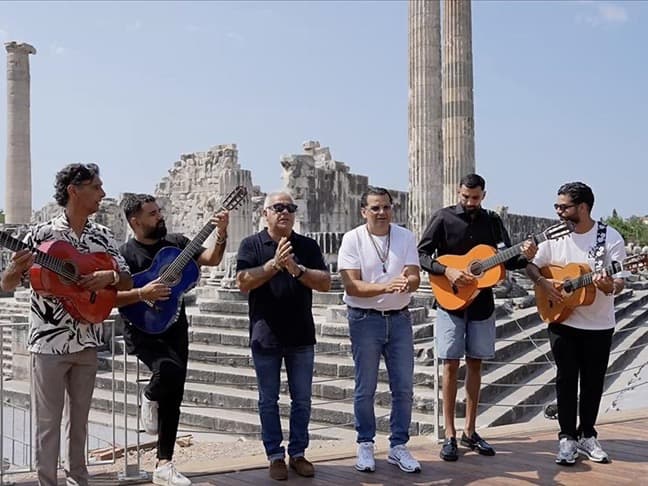 Apollon Tapınağı'nda Gipsy Kings rüzgarı