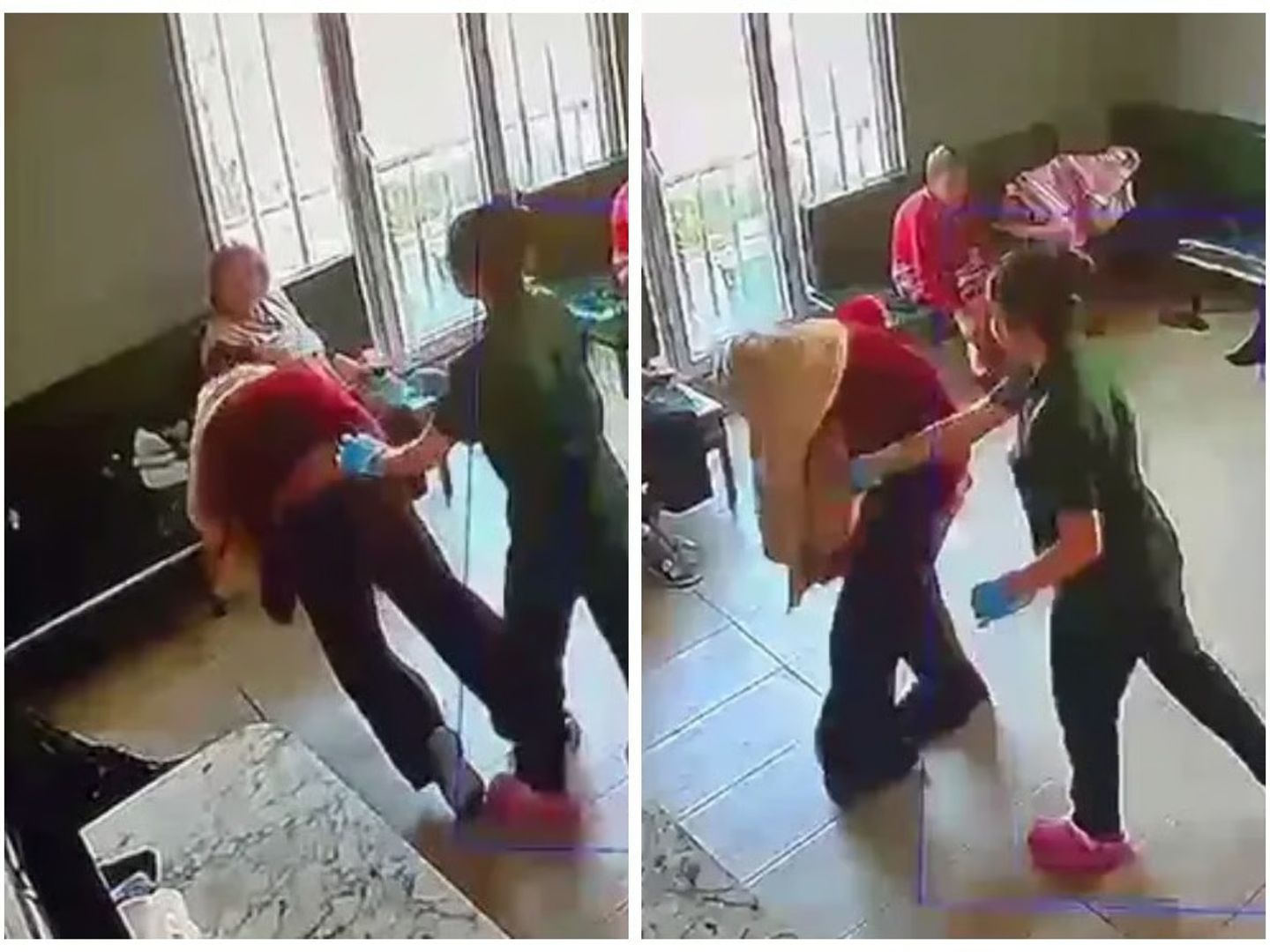 Yaşlı bakımevinde akılalmaz işkence görüntüleri infial yarattı! 