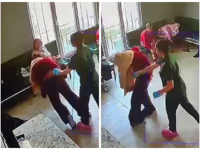 Yaşlı bakımevinde akılalmaz işkence görüntüleri infial yarattı! 