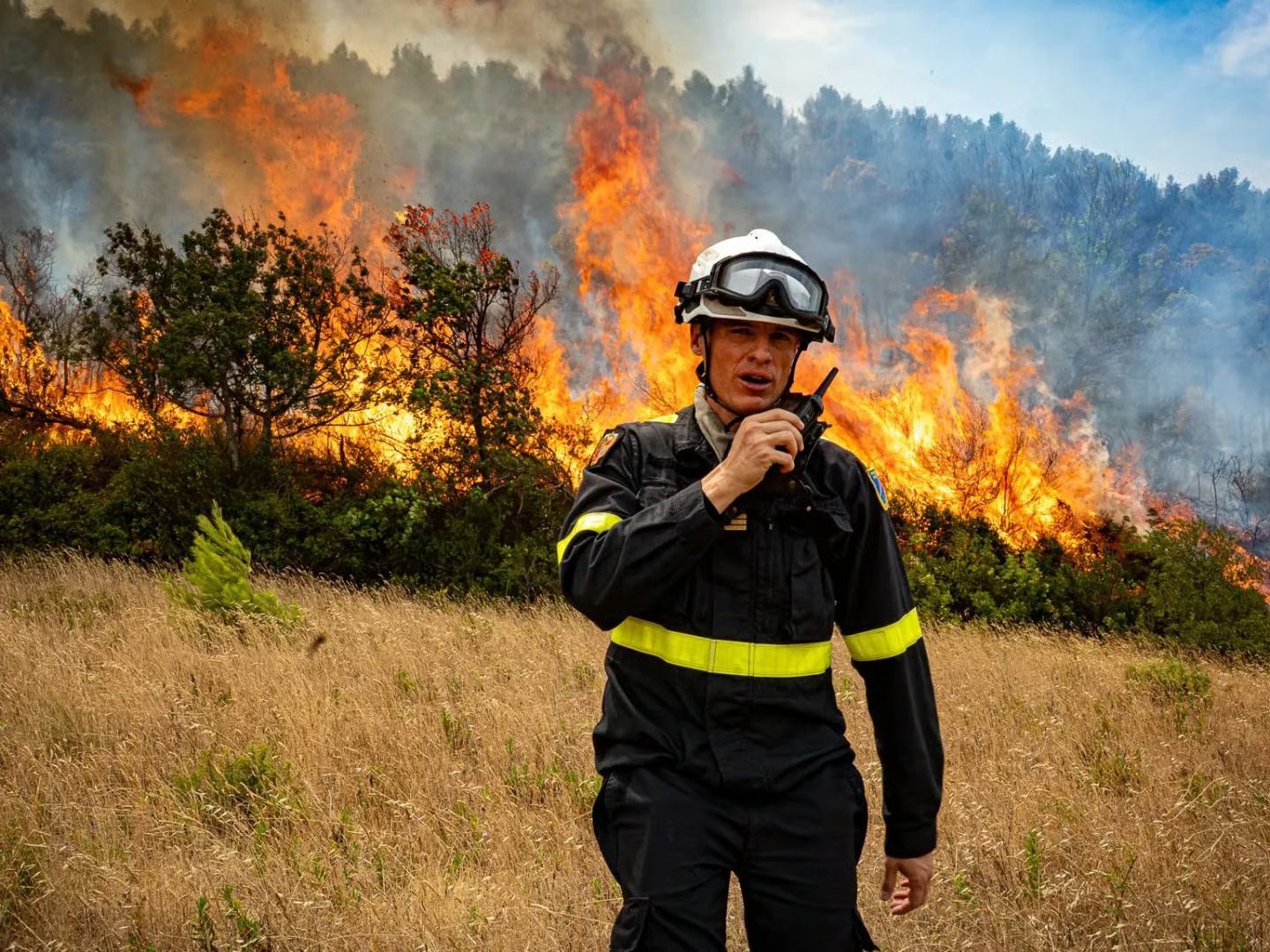 Fransa'da 26 vilayette turuncu alarm: Orman yangını riski arttı
