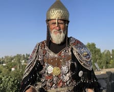 71 Yaşındaki Hasan dede Alparslan kostümüyle Malazgirt'te