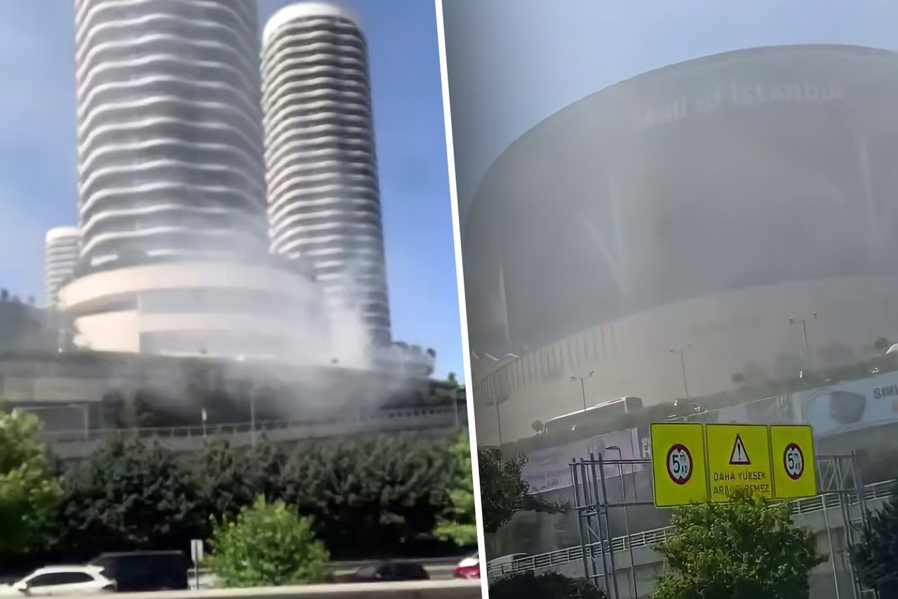 Mall of İstanbul'da yangın paniği