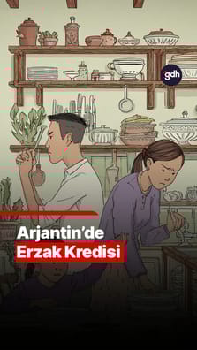 Arjantin'de mutfak alışverişi için kredi çekiliyor