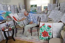 Psikologların resim çizmeye yönlendirdiği Veysel Tanın'ın hayatı değişti