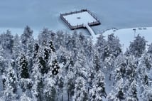 Topuk Yaylası kardan gelinliğiyle arz-ı endam ediyor