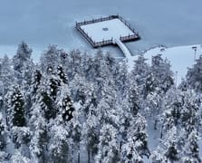 Topuk Yaylası kardan gelinliğiyle arz-ı endam ediyor