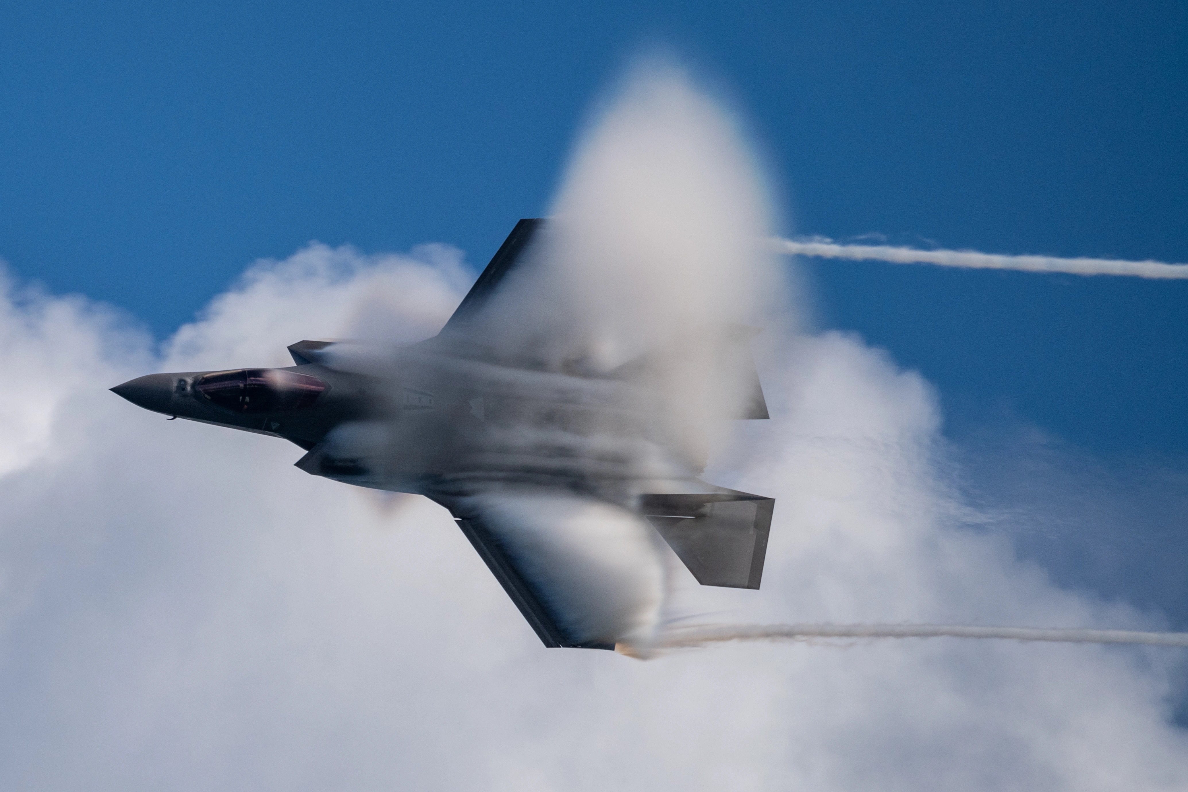 An F-35 Lightning II at 2020 Fort Lauderdale Air Show in Fort Lauderdale, Nov. 21, 2020 - Reuters