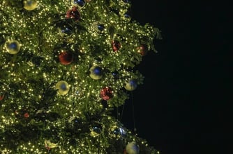 Roma'da Noel ışık şöleni