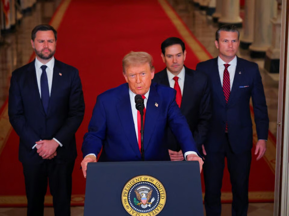 Trump: Iran Nuclear Sites "Totally Obliterated"