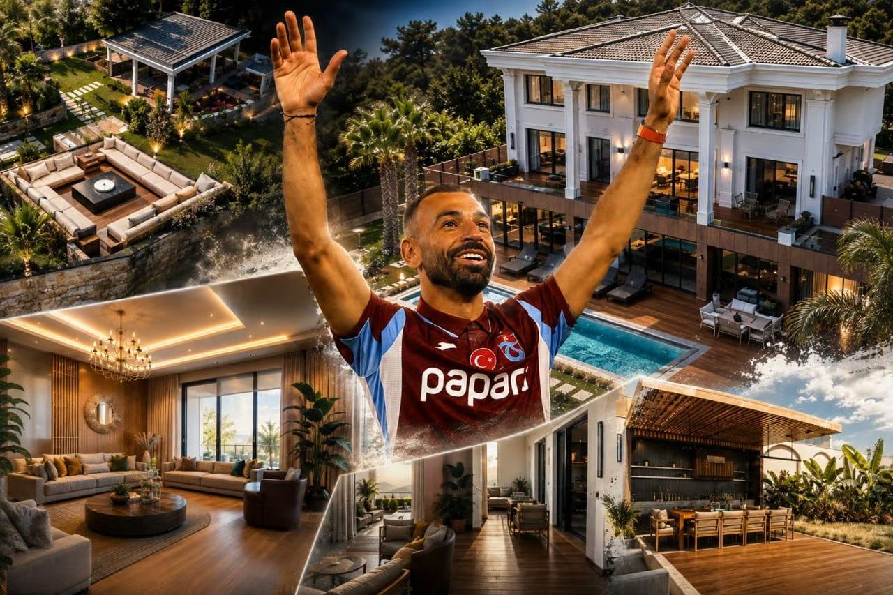 Mohamed Salah'ın Trabzon'daki saray yavrusu