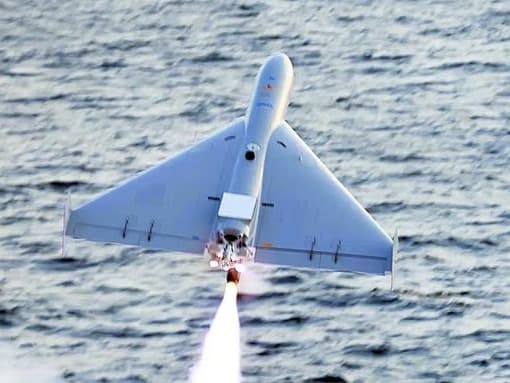 ABD donanması denizden kamikaze İHA denedi