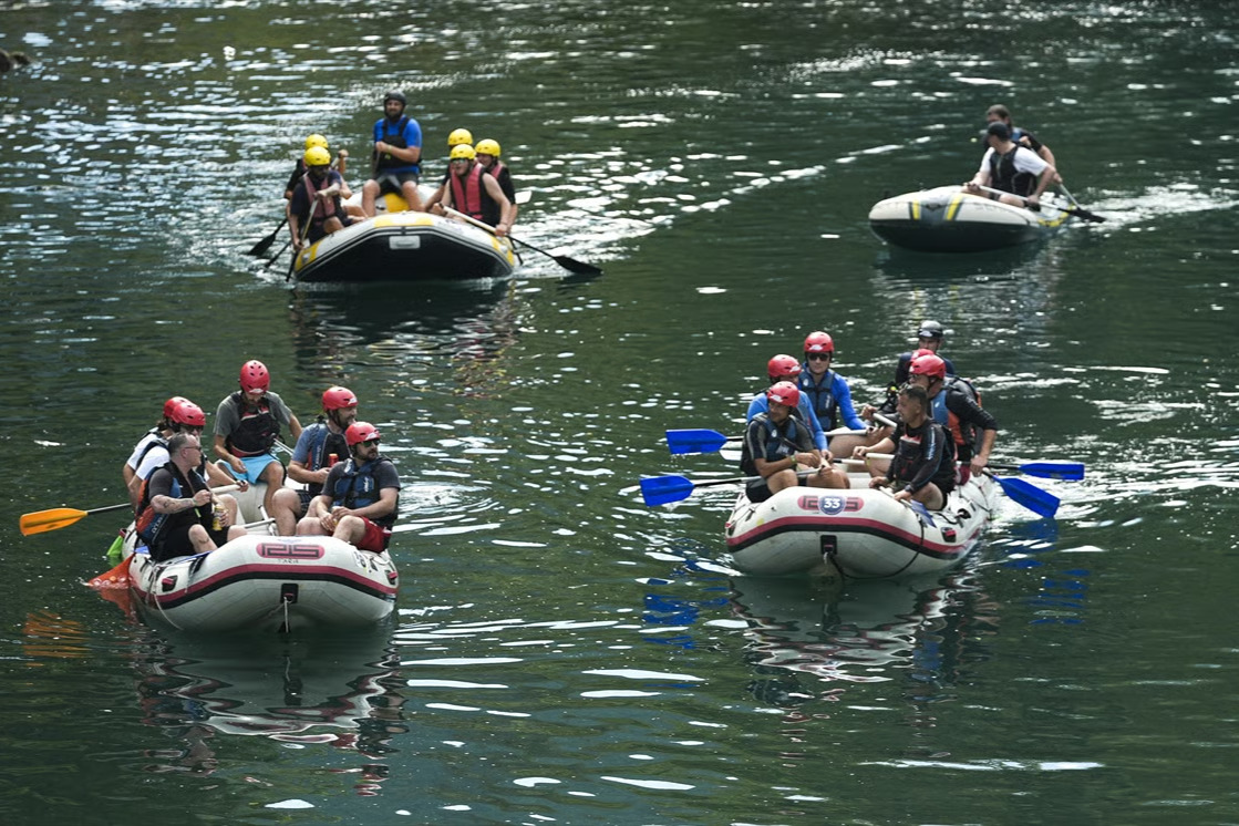 51. Una Regata Festivali başladı: Bosna'da rafting rüzgarı
