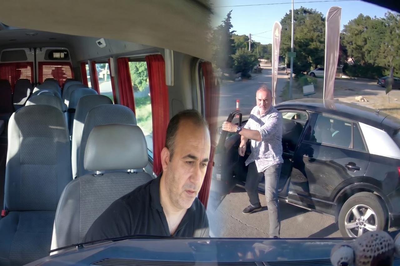 Sakarya’da trafikte savcı ile minibüs şoförü birbirine girdi