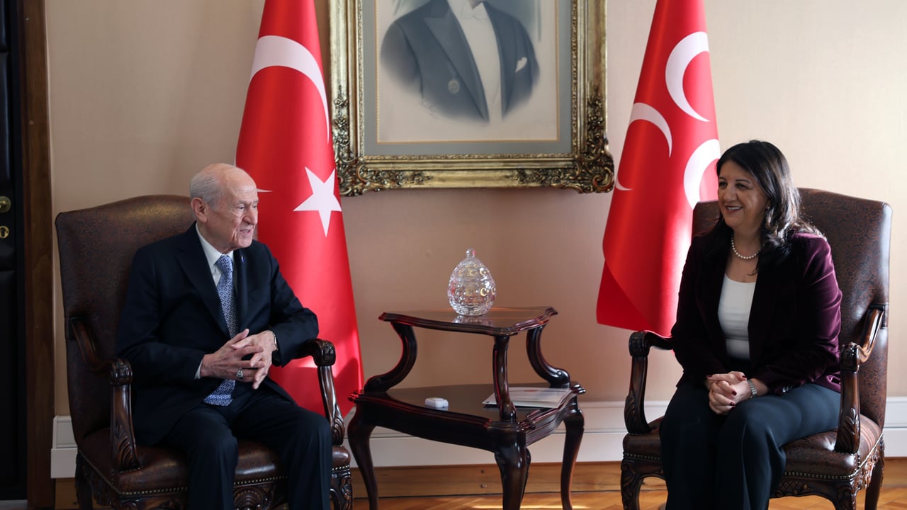 MHP lideri Bahçeli'den DEM Parti'ye kabul: "Her cümlesine imzamı atıyorum"