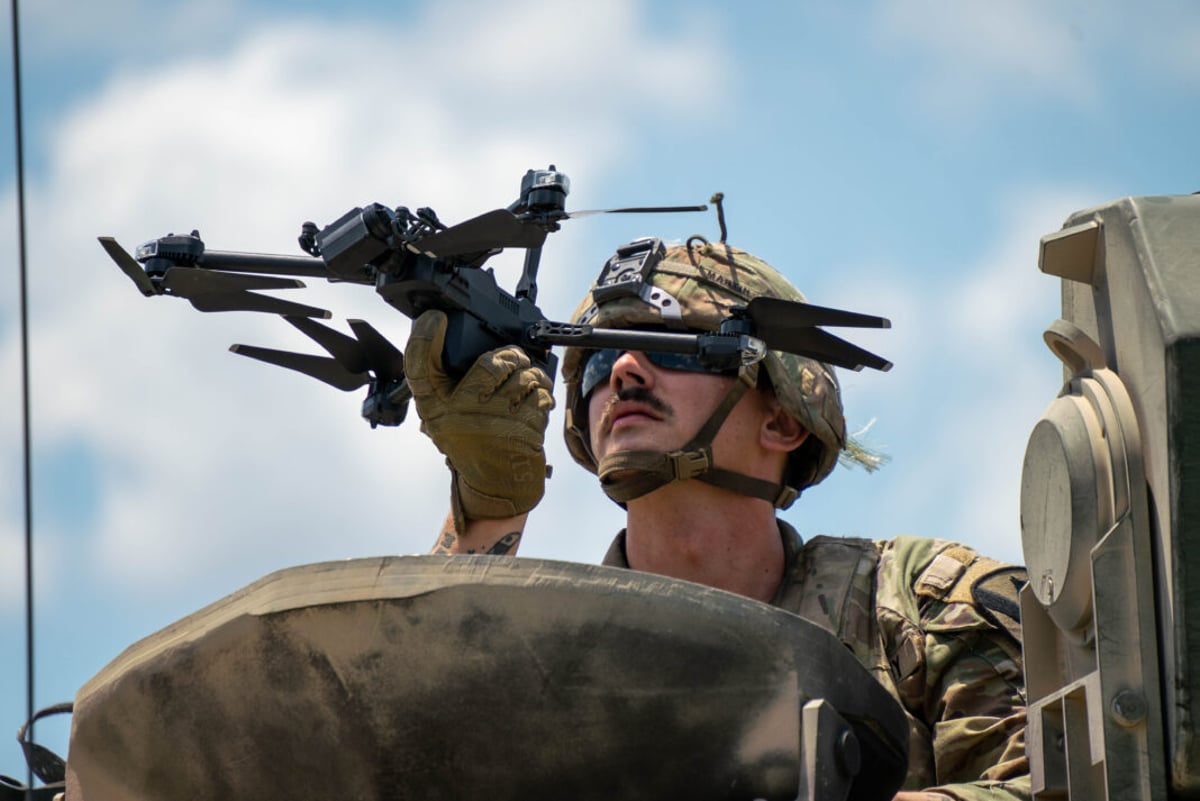 Pegasus Forge eğitim tatbikatı kapsamında keşif drone testi gerçekleştirildi