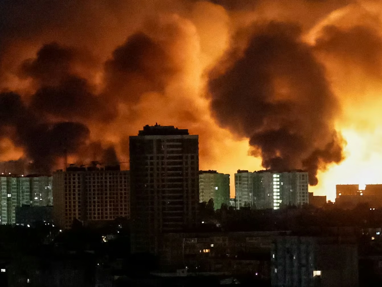 Russia Unleashes Largest Aerial Barrage Yet on Ukraine