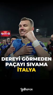 Dereyi görmeden paçayı sıvama İtalya...