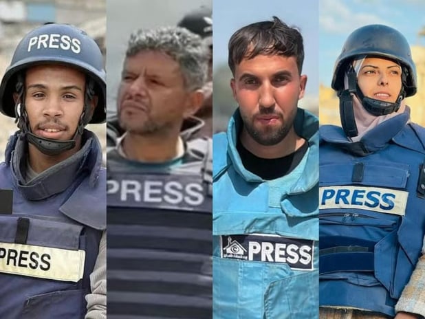 İsrail’den yeni gazeteci katliamı: 5'i Gazeteci 20 Filistinli hayatını kaybetti