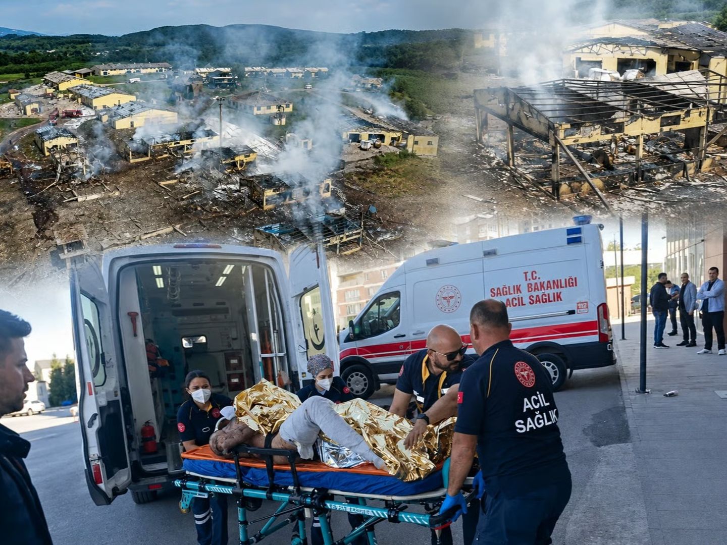 Niğde'de havai fişek fabrikasında patlama
