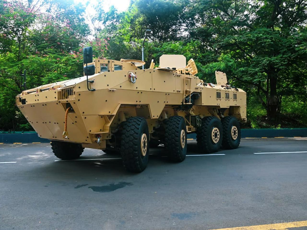 Hindistan’dan Fas’a WhAP 8×8 teslimatı