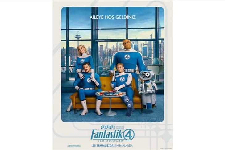 "Fantastik Dörtlü: İlk Adımlar" yarın vizyona girecek