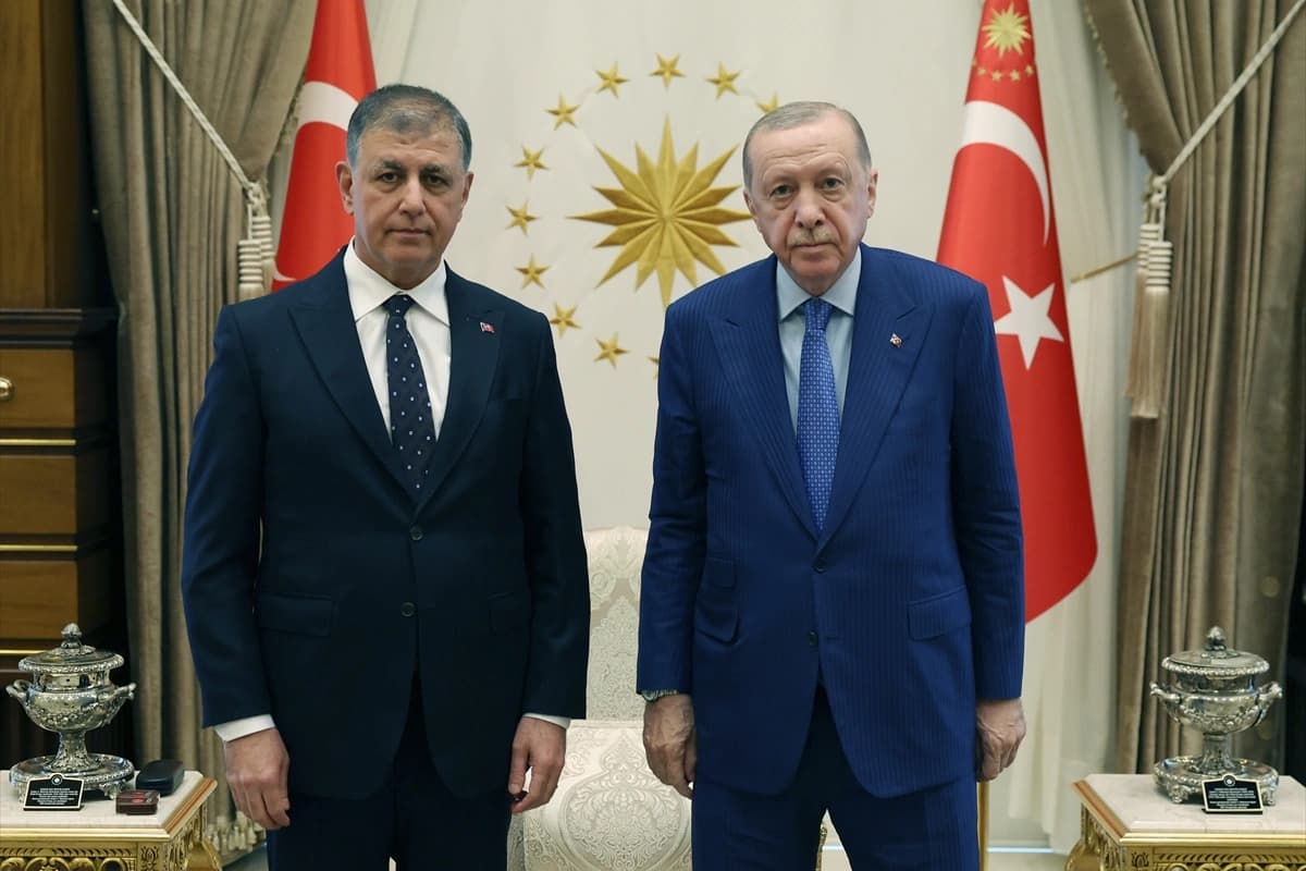 Cumhurbaşkanı Erdoğan, İzmir Büyükşehir Belediye Başkanı Cemil Tugay'ı kabul etti