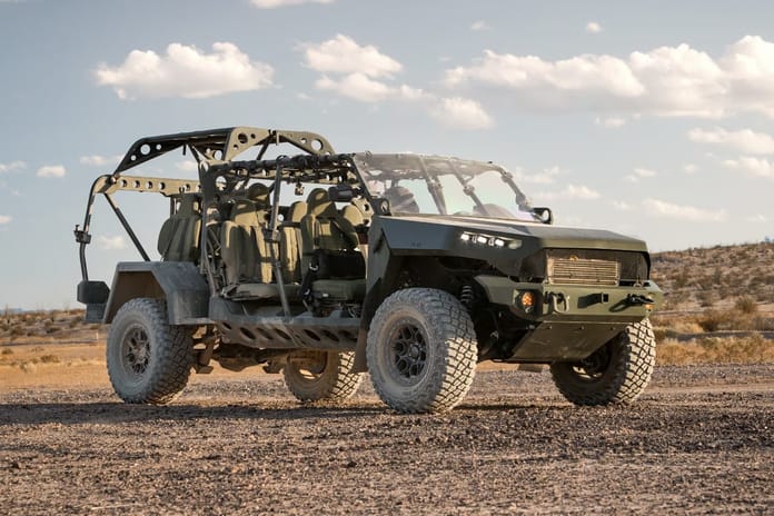 ABD Ordusu 121 adet Infantry Squad Vehicle siparişi verdi