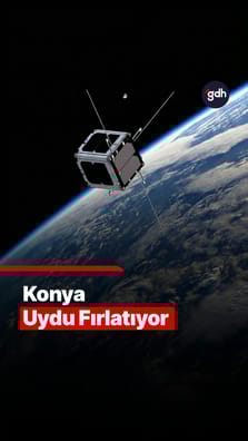 Konya uydu fırlatıyor