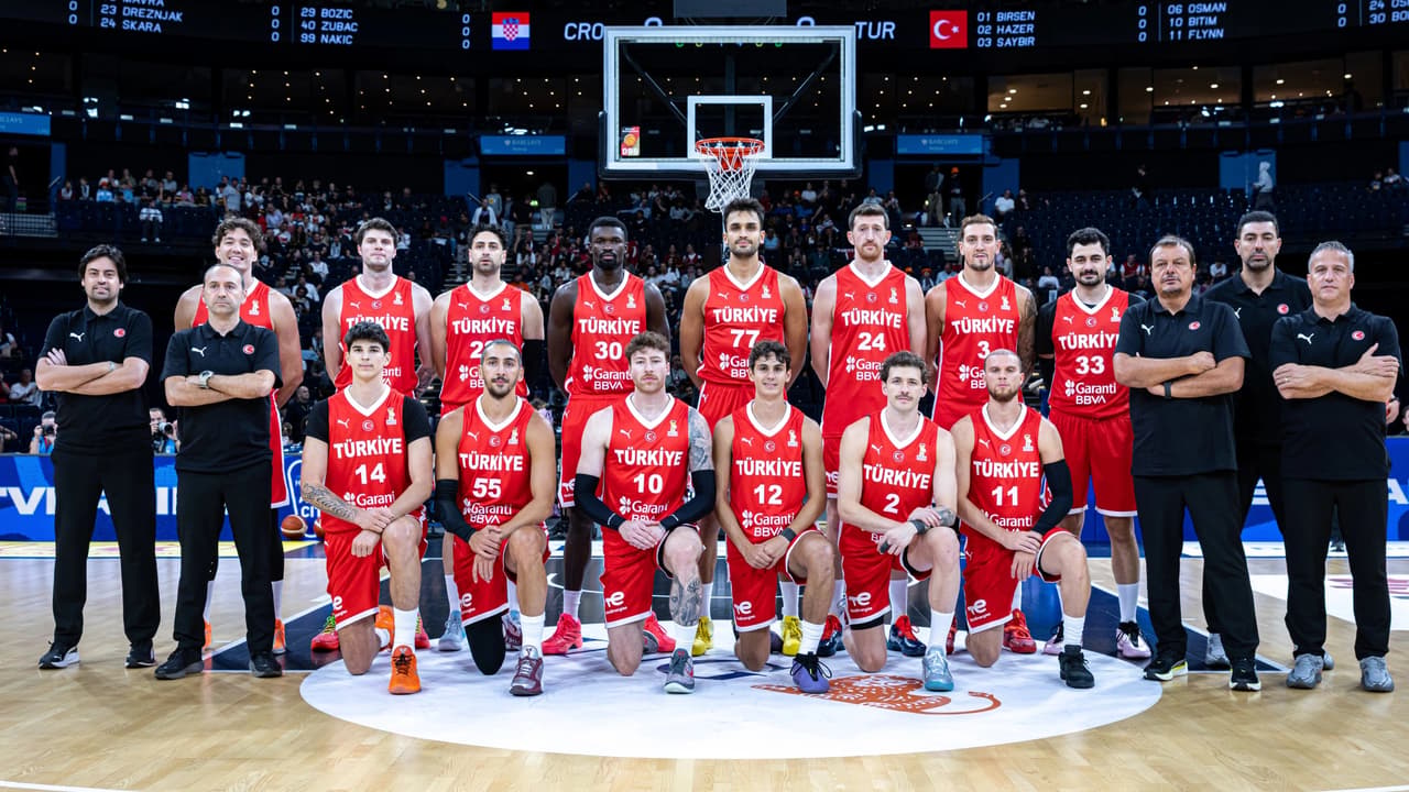 12 Dev Adam, FIBA 2027 Dünya Kupası Elemeleri 2. turunda Litvanya'yı konuk ediyor