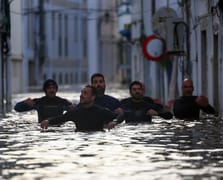 Portekiz ve İspanya'yı Marta Fırtınası vurdu