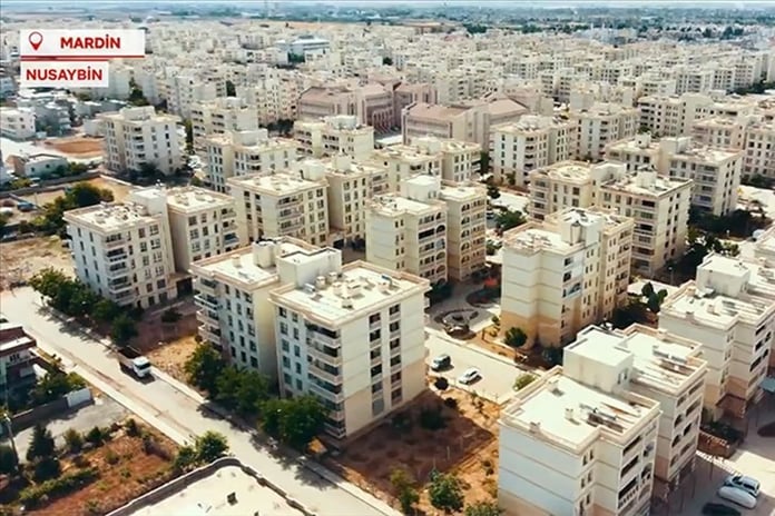 Bakan Kurum yeniden imar edilen Nusaybin'in görüntülerini paylaştı