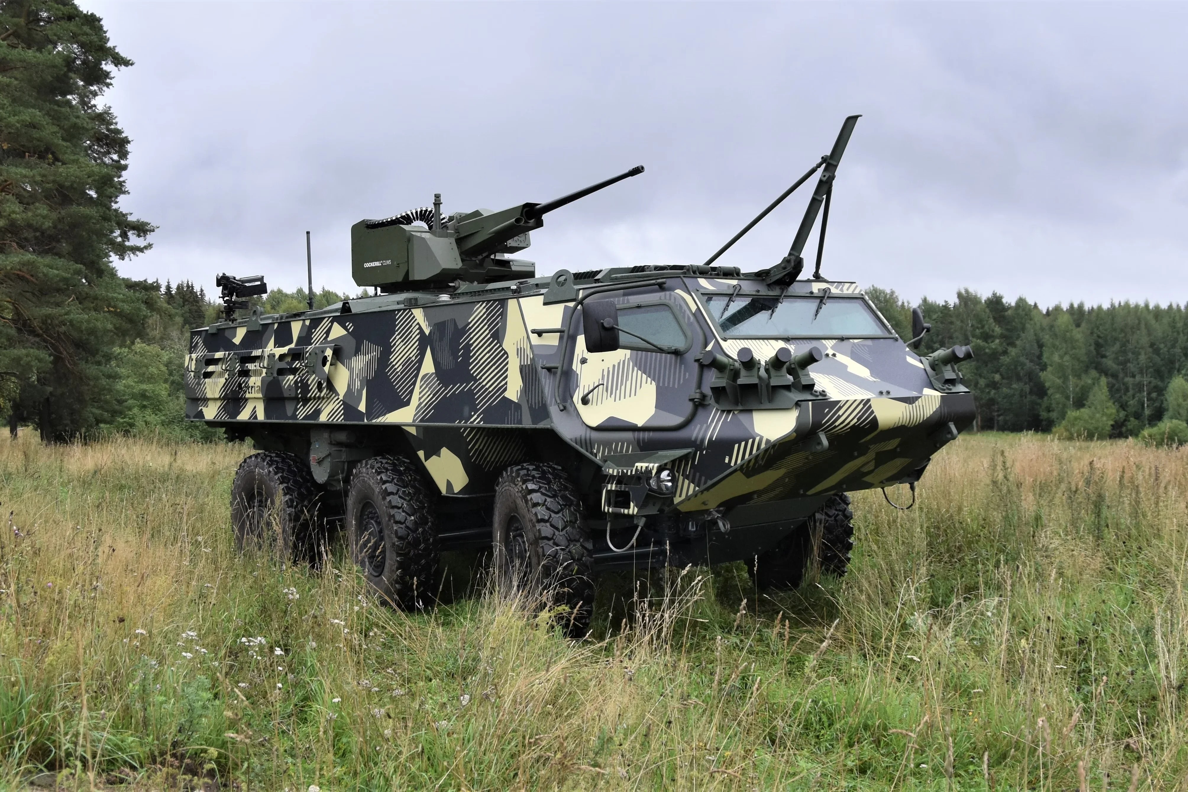 Danimarka, 129 adet Patria 6x6 zırhlı araç siparişi verdi
