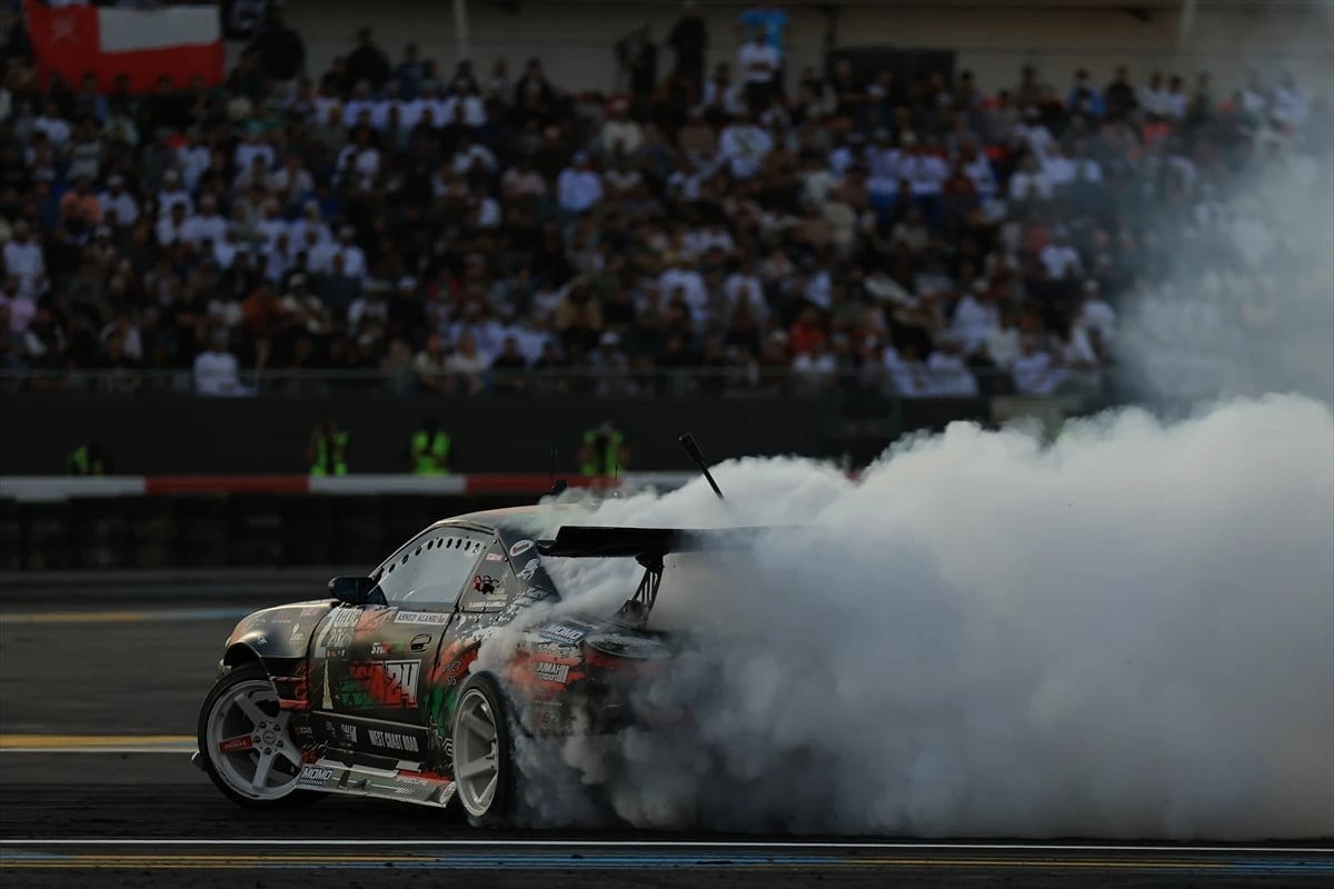 Umman'da drift fırtınası esti