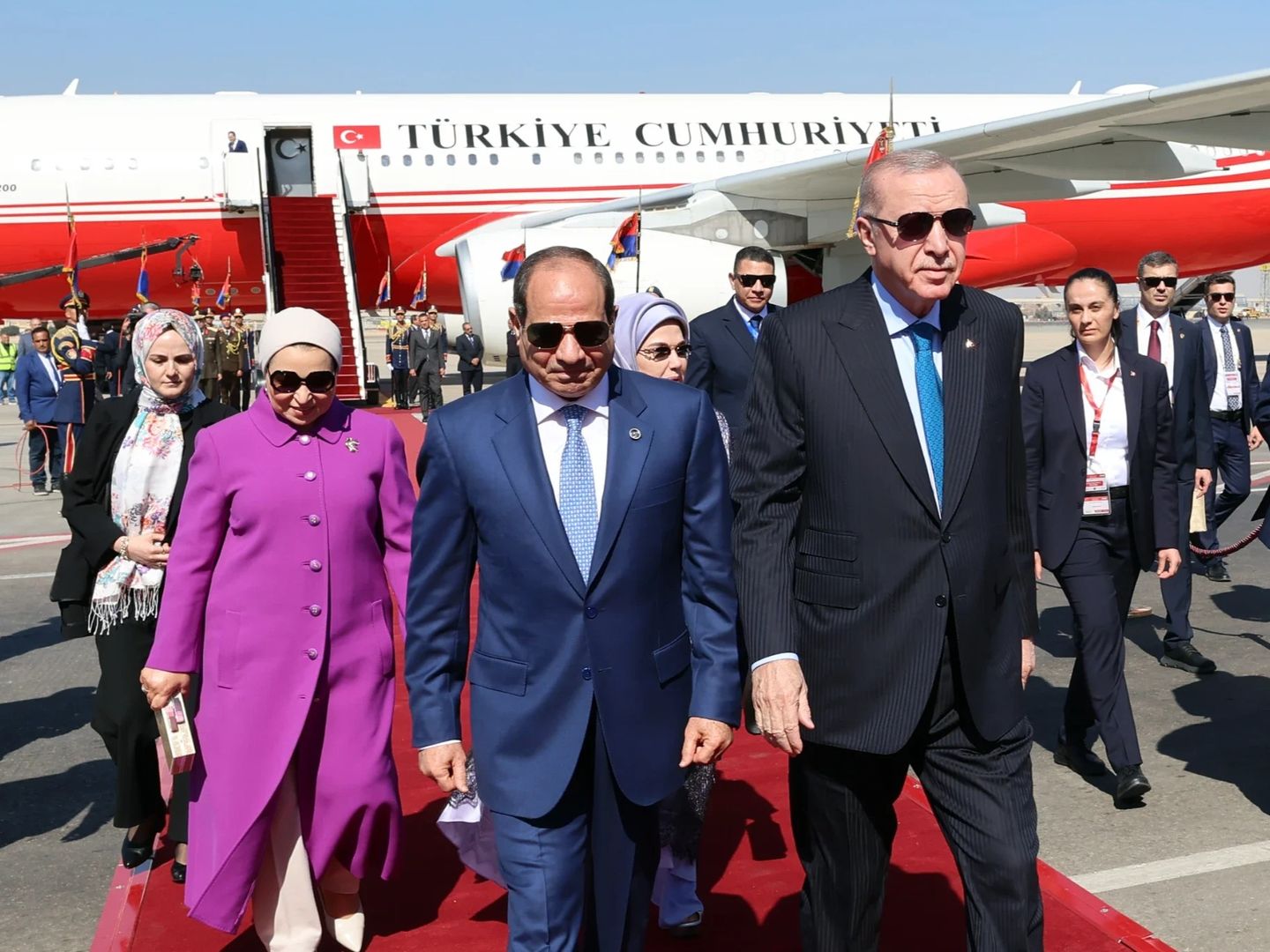 Cumhurbaşkanı Erdoğan Kahire’de: Mısır ile Gazze ve bölgesel istikrar için ortak deklarasyon