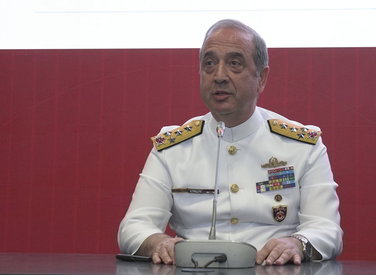 Deniz Kuvvetleri Komutanı Oramiral Ercüment Tatlıoğlu 