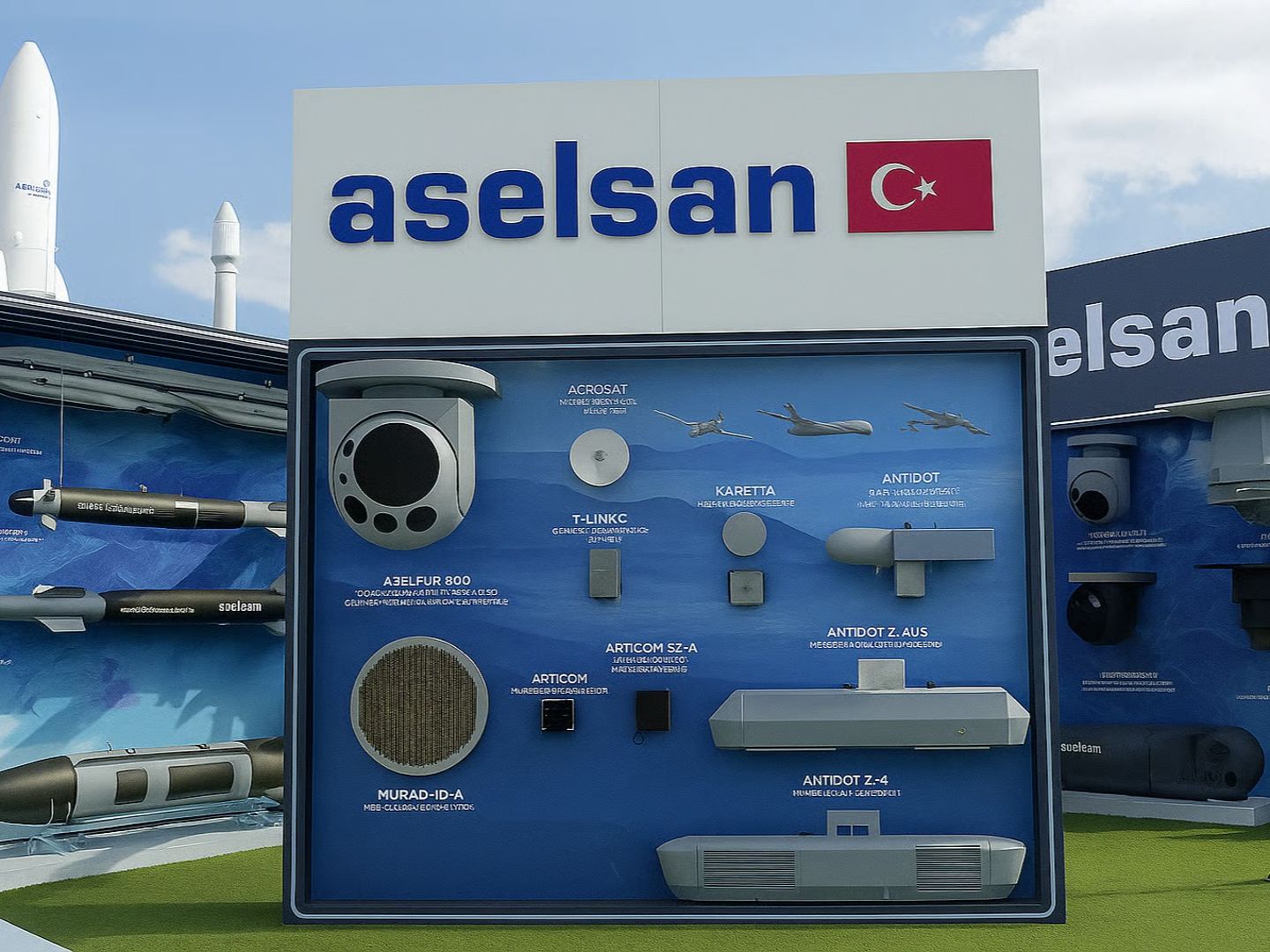 ASELSAN'ın ürünleri Paris Havacılık Fuarı'nda sergileniyor