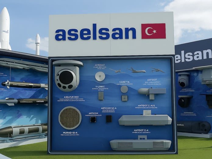 ASELSAN'ın ürünleri Paris Havacılık Fuarı'nda sergileniyor