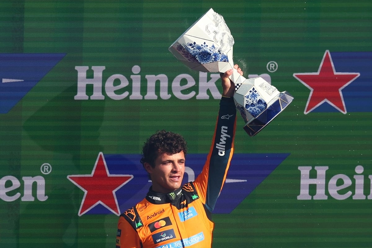 Hollanda GP Lando Norris kazandı