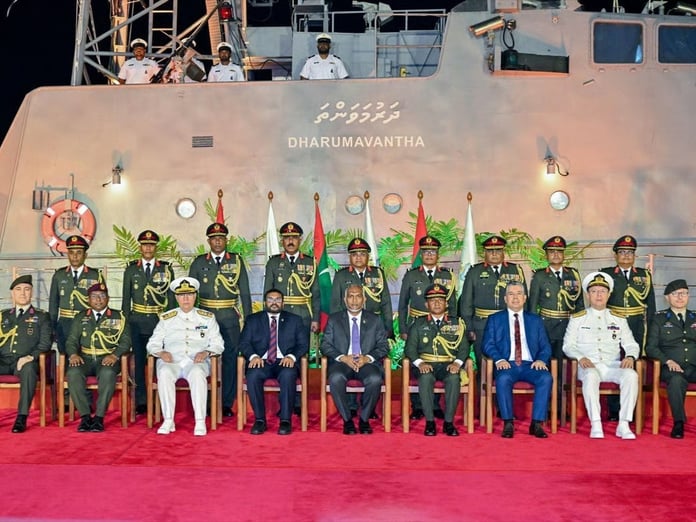 Doğan sınıfı TCG Volkan hücumbotu, Maldivler envanterinde