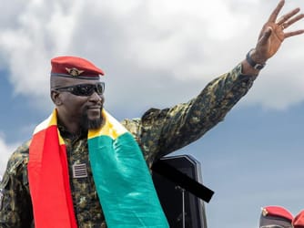 Guinea’s Coup Leader Inaugurated as President After 4 Years