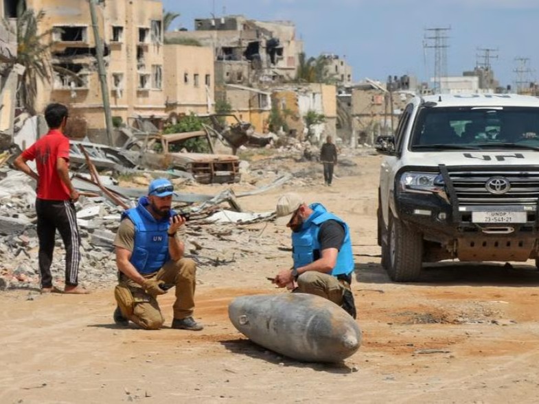 Gaza Demining May Take 30 Years, Experts Warn