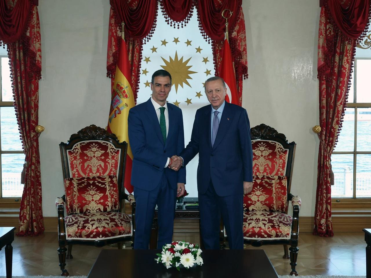 Cumhurbaşkanı Erdoğan, İspanya Başbakanı ile görüştü