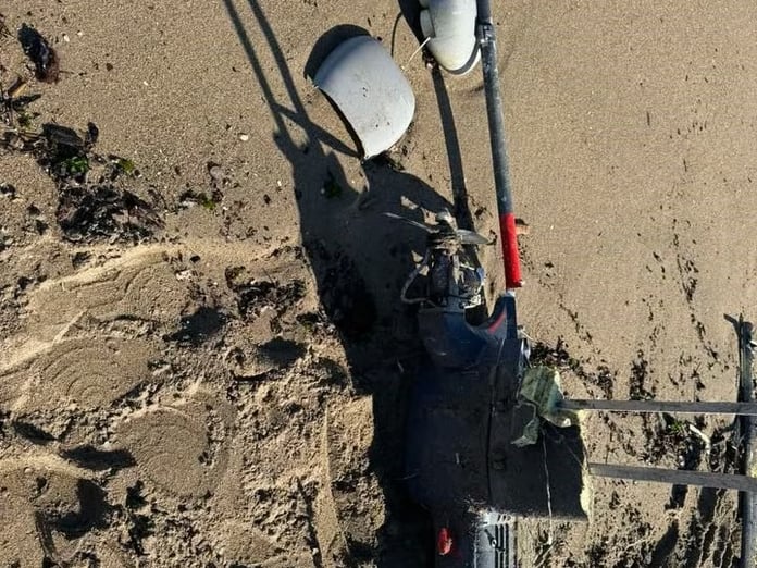 Sakarya’nın Karasu ilçesinde halk plajında İHA alarmı