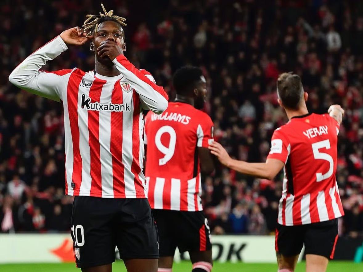 Nico Williams 2035'e kadar Bilbao'da