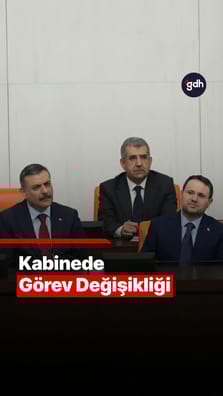 Kabinede görev değişikliği